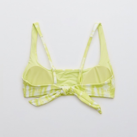 Aerie Tie Back Scoop Bikini Top - Size M - Picture 4 of 10